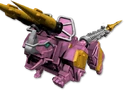 Tricera Zord Dino Charge Pink Ranger