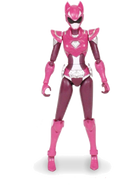 Pink Miniforce X Ranger Figure