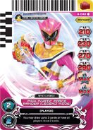 Pink Legend Warrior in Power Rangers Action Card Game.