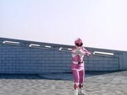 Primator as Mighty Morphin Pink Ranger.