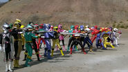 Wing Booster in Gokaiger.