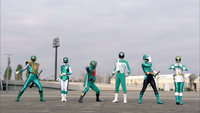 Gokai Change-Green Rangers