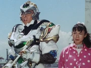 Kazumi in Chevalier's side