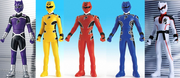 Gekiranger Sentai Vinyl Figure