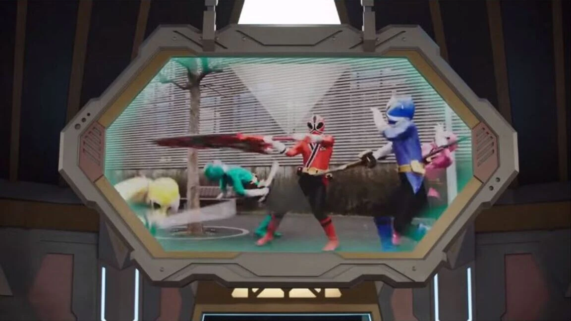 Samurai Rangers Archive footage
