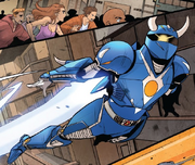 Exosuit Blue Ranger