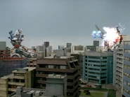 Hades Machine Golem's Drone destroys MagiKing