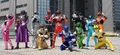 Kyurangers (9 team members)