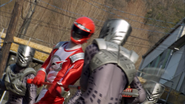 Drive Lance in Super Megaforce.