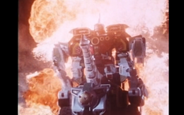 Ultrazord pokonuje Kreta.