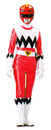 A female version of GingaRed, as seen in Gokaiger