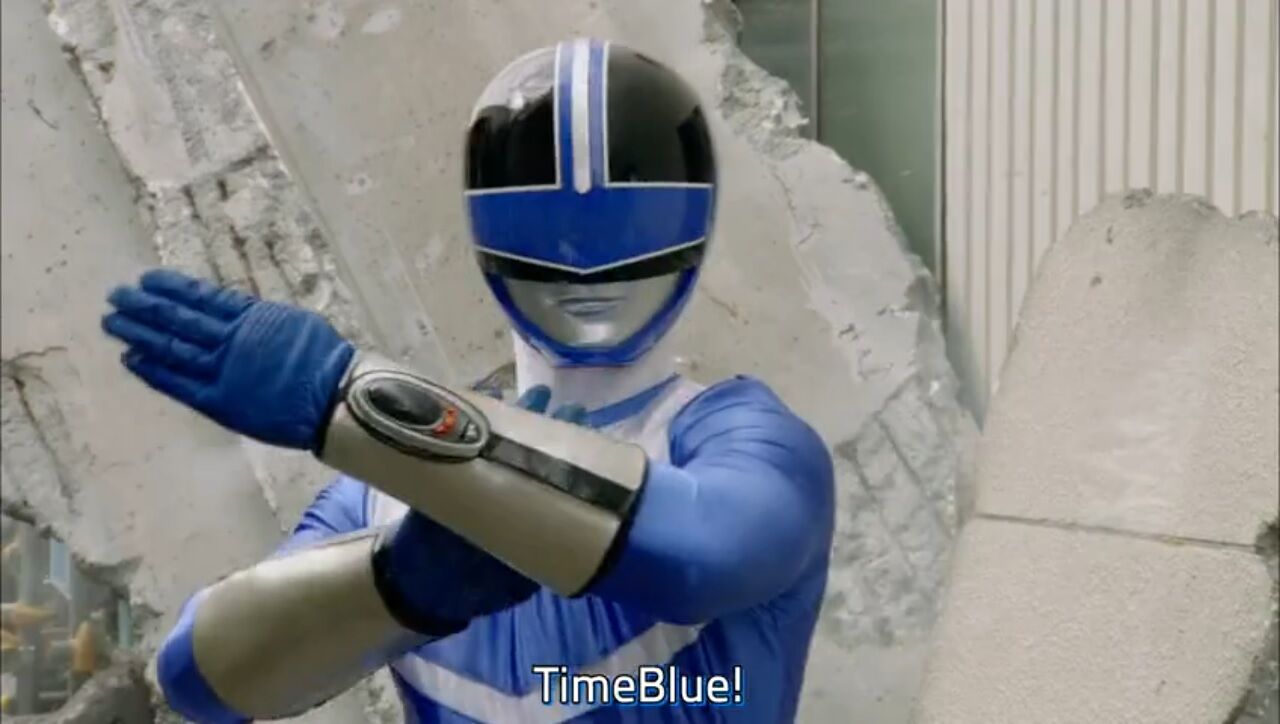 Mirai Sentai Timeranger TimeBlue Ayase