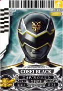 "Gosei Black" Card