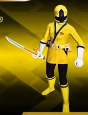 Power Rangers Samurai Wii Yellow Samurai Ranger