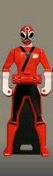 The Red Samurai Ranger Key.