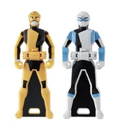The toy-exclusive Go-Buster Ranger Keys