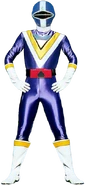 Saru Brother transformed into FiveBlue as seen in Donbrothers