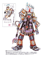 Gravity Ninja Omo-Karu Concept Art