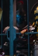Knight Bot's cameo in "Deep Down Under"