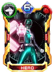 DekaGreen Card in Super Sentai Legend Wars