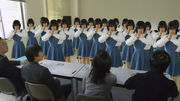 Fuka auditioning to be an idol
