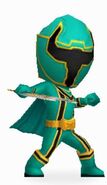 Green Mystic Ranger in Power Rangers Dash