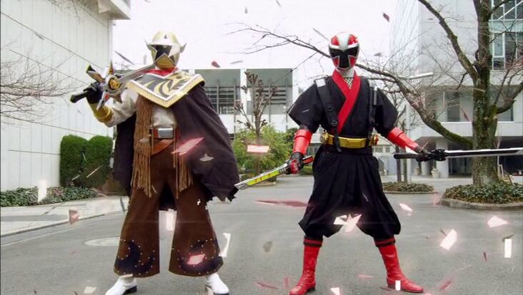 【世界100枚】supermates ニンニン Shuriken Sentai Ninninger: Aka Ninger vs. Star Ninger