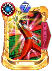 TimeRed Card in Super Sentai Legend Wars