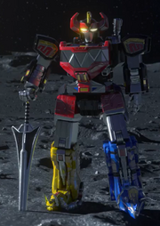 Megazord triumphant in Once and Always