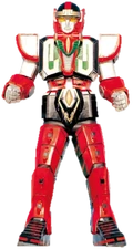 Red Dragon Thunderzord Warrior Mode