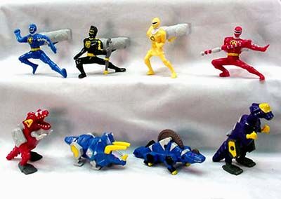 Power rangers online happy meal toys