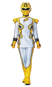 Żółty Ranger Mistrz Dżungli - kostium