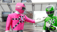 ToQ 4gou (Pink) and ToQ 5gou (Green)