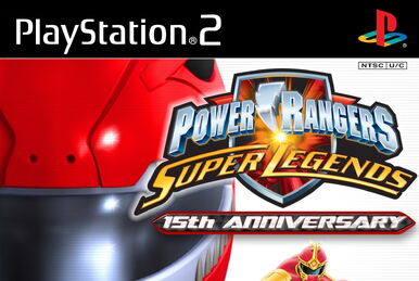 PS2 - Power Rangers Super Legends 15º Anniversary