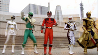 Gokai Change-Sixth Rangers