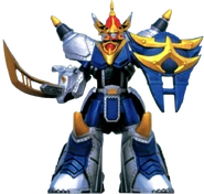 Rhino Steel Zord Warrior Mode