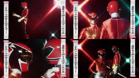 Red Senshi Handover- Shinkenger - Goseiger