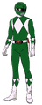 MMPR Black Green Ranger powered