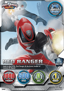 S.P.D. Red Ranger in Power Rangers Collectible Card Game.