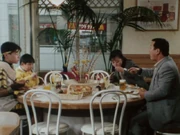 Boi's dining with Mamoru and his parents