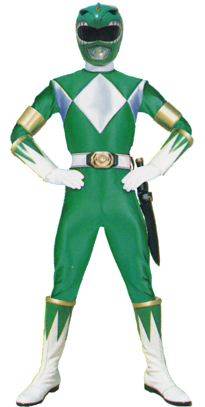 Green Mighty Morphin Power Ranger Rangerwiki Fandom