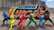 Hurricaneger as seen in Super Sentai Legend Wars