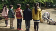Gai urges the ToQgers to lend his teammates their power.