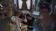 Izzy, Solon, and the Rangers' final goodbye to Zayto.