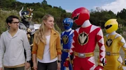 The dino Rangers trust to the beast morphers Rangers