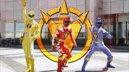 Abaranger Full primary Ranger Team Change