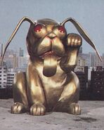 Giant Midas Hound Statue