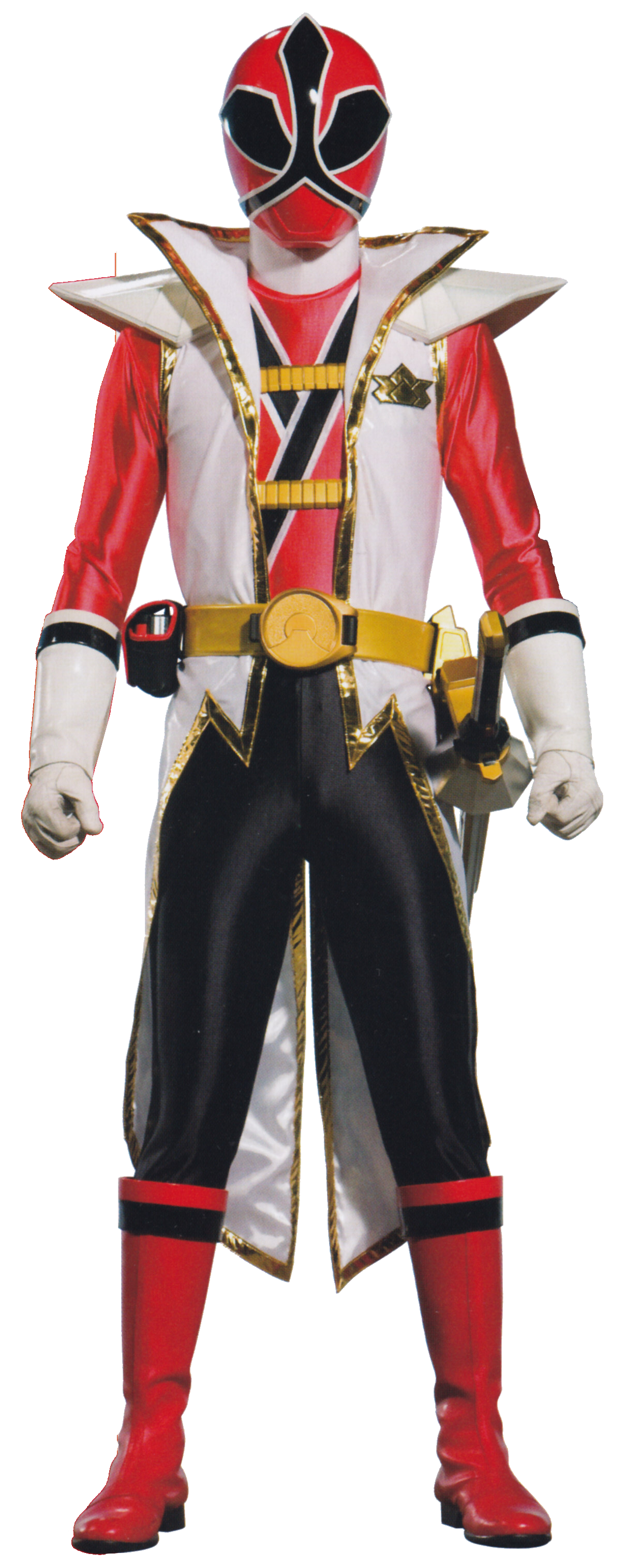 red power ranger samurai costume