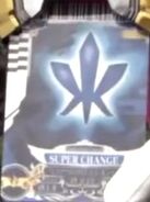 "Shinken Blue" Super Change Card