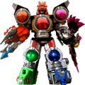 01*02*03*07*08 Kyutama Gattai KyurenOh Kyurangers